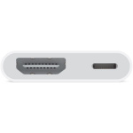 Apple, adapter, HDMI til lightning, hvit (MD826ZM/A)