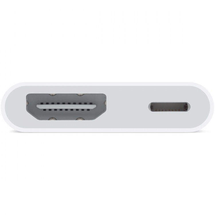 Apple, adapter, HDMI til lightning, hvit (MD826ZM/A)
