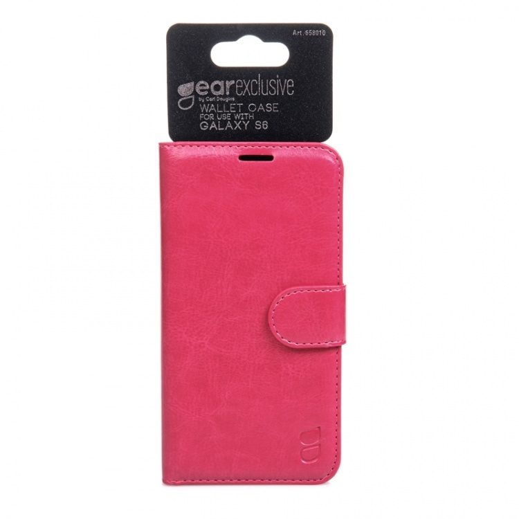 Gear Lommebokdeksel Exclusive Rosa - Samsung S6