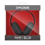 KOSS Hodetelefon UR23iK Svart Over-Ear med one touch mic