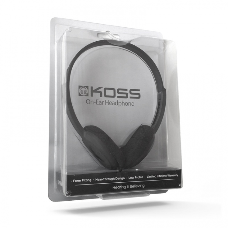KOSS Hodetelefon KPH8k Svart On-Ear