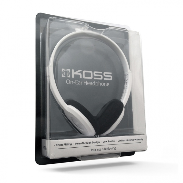 KOSS Hodetelefon KPH8w Hvit On-Ear