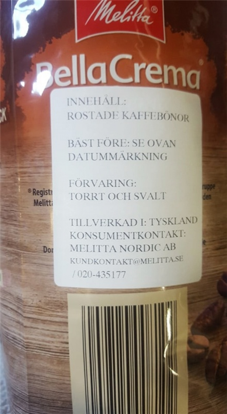 Melitta, Bella Crema La Crema hele kaffebønner Melitta, Bella Crema La Crema hele kaffebønner