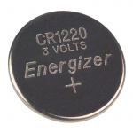 Energizer Lithium knappecellebatteri CR1220 | 3 V DC | 37 mAh | 1-Blister | Sølv Energizer Lithium knappecellebatteri CR1220 | 3 V DC | 37 mAh | 1-Blister | Sølv