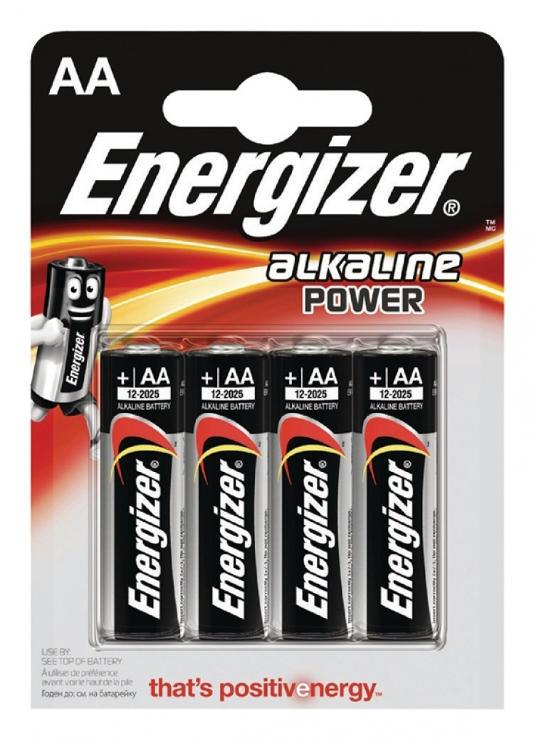 Energizer Alkaline Batteri AA | 1.5 V DC | 4-Blister Energizer Alkaline Batteri AA | 1.5 V DC | 4-Blister