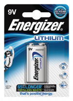 Energizer Litiumbatteri 9 V | 1000 mAh | 1-Blister Energizer Litiumbatteri 9 V | 1000 mAh | 1-Blister