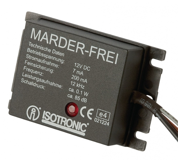 ISOTRONIC Mår Frastøtende Enhet 12 kHz Utendørs 12 V