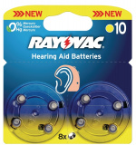 Rayovac Sinc-Air Batteri PR70 1.4 V 8-Blister