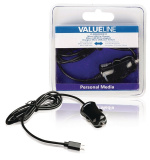 Valueline Billader 1-Utgang 2.1 A Micro USB Sort