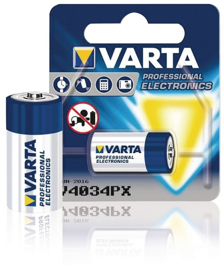 Varta Alkaline Battery LR44 | 6 V DC | 170 mAh | 1-Blister | Blå / Sølv