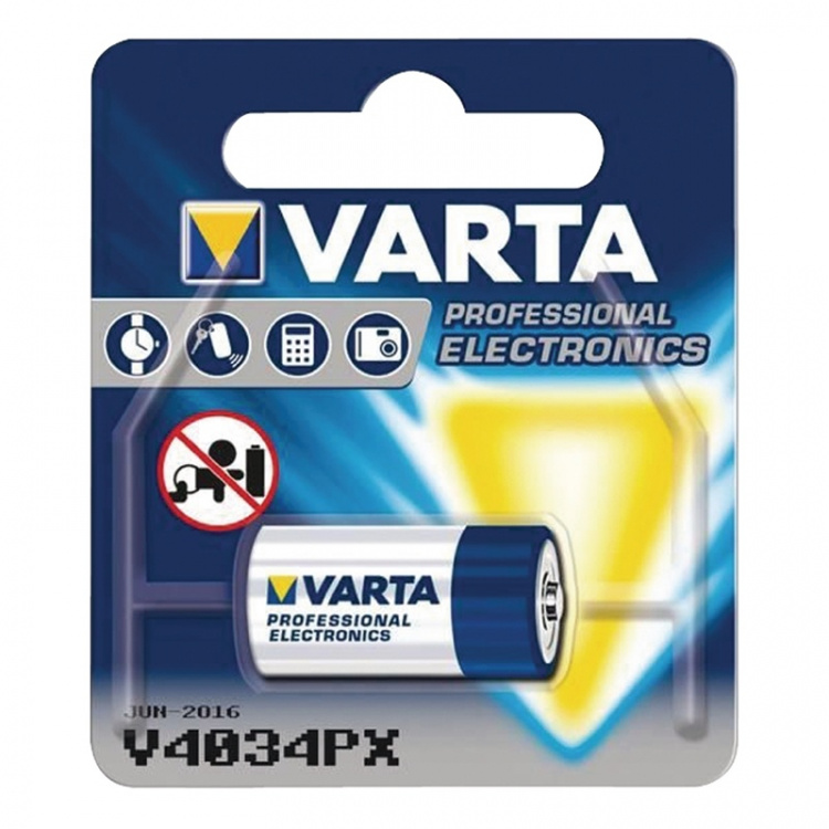 Varta Alkaline Battery LR44 | 6 V DC | 170 mAh | 1-Blister | Blå / Sølv