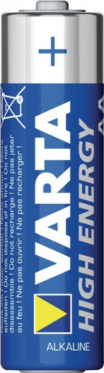 Varta Alkaline Batteri AA 1.5 V High Energy 8-Promotional Blemme