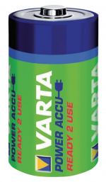 Varta Oppladbare batteri C | 1.2 V DC | 3000 mAh | Forhånds ladet | 2-Blister | HR14 | Grøn / Gul