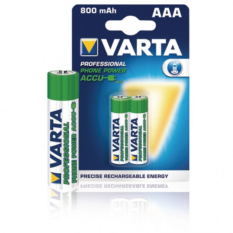 Varta Batteripakke for trådløs telefon NiMH 1,2 V 750 mAh 2-pakning