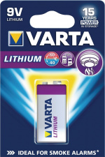 Varta Litiumbatteri 9 V | 1200 mAh | 1-Blister
