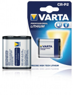 Varta Lithium Battery CR-P2 | 6 V DC | 1450 mAh | 1-Blister | Grå / Sølv