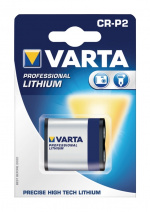 Varta Lithium Battery CR-P2 | 6 V DC | 1450 mAh | 1-Blister | Grå / Sølv