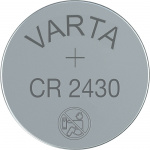 Varta Lithium knappecellebatteri CR2430 | 3 V DC | 290 mAh | 1-Blister | Sølv