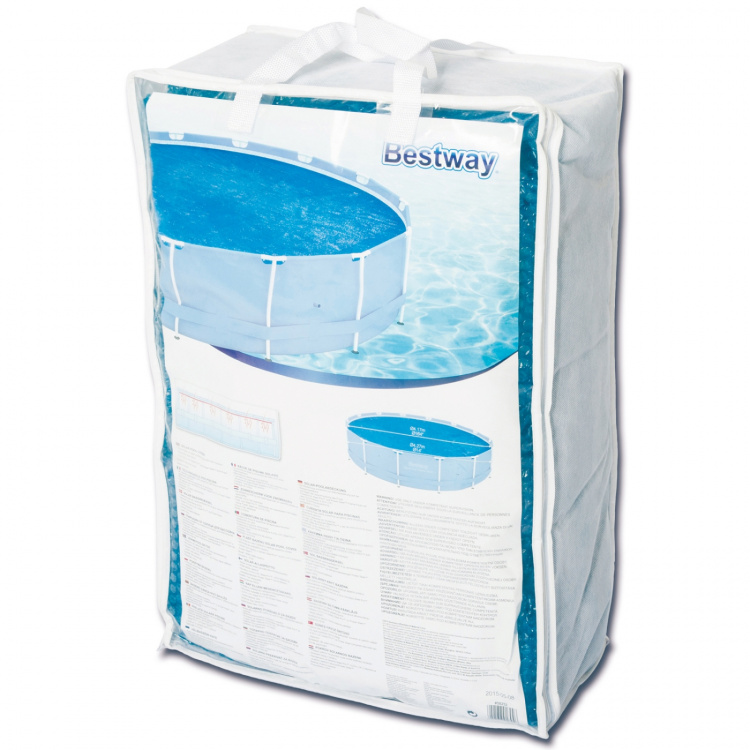 Bestway Flowclear solcellebasert bassengovertrekk 4,17 m