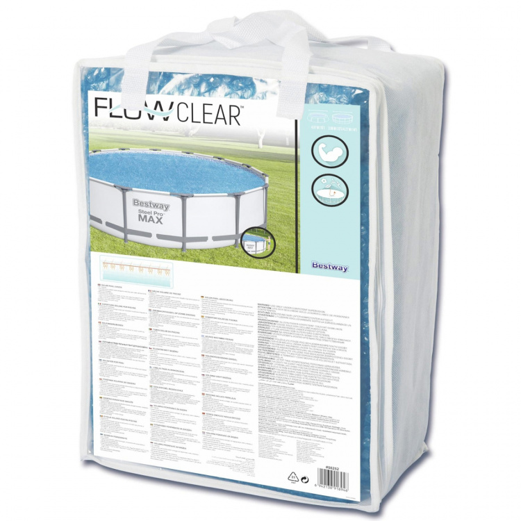 Bestway Flowclear solcellebasert bassengovertrekk 4,17 m