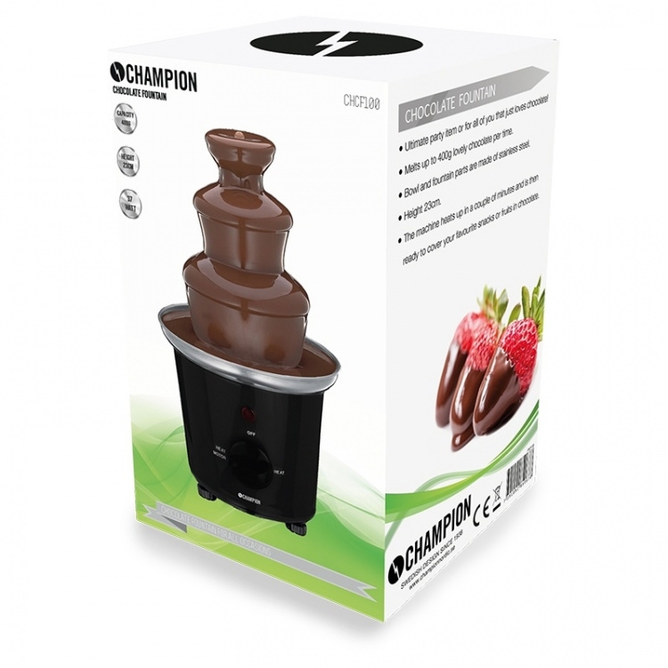 Champion Sjokoladefontene 200 g CF100 Svart Champion Sjokoladefontene 200 g CF100 Svart