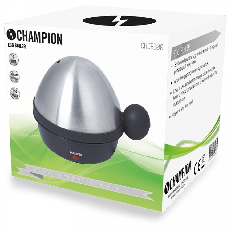 Champion Eggkoker 7 Eggs EB100 Rustfritt stål Champion Eggkoker 7 Eggs EB100 Rustfritt stål