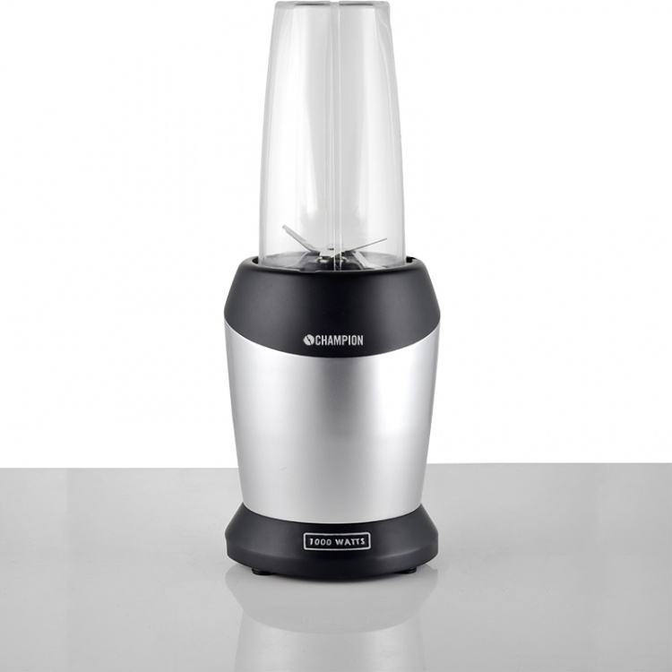 Champion Nutrition Blender 1000W MB100 Svart/sølv
