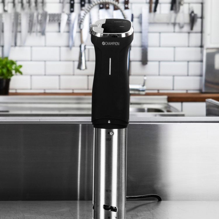 Champion Sous Vide Precision IPX7 800W SV310 rustfritt stål/sort Champion Sous Vide Precision IPX7 800W SV310 rustfritt stål/sort