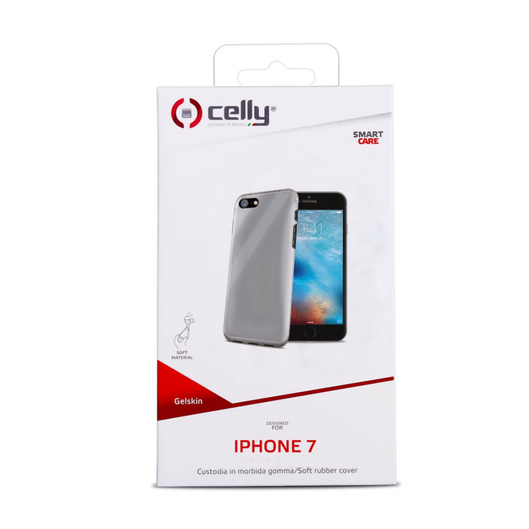 Celly Gelskin TPU-deksel iPhone 7/8/SE 2020/SE 2022 Celly Gelskin TPU-deksel iPhone 7/8/SE 2020/SE 2022