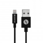 Champion USB-A til Lightning-kabel 1 m svart