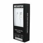 Champion USB-A til Lightning-kabel 3 m hvit
