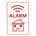 Denver Alarmskilt til å feste på veggen