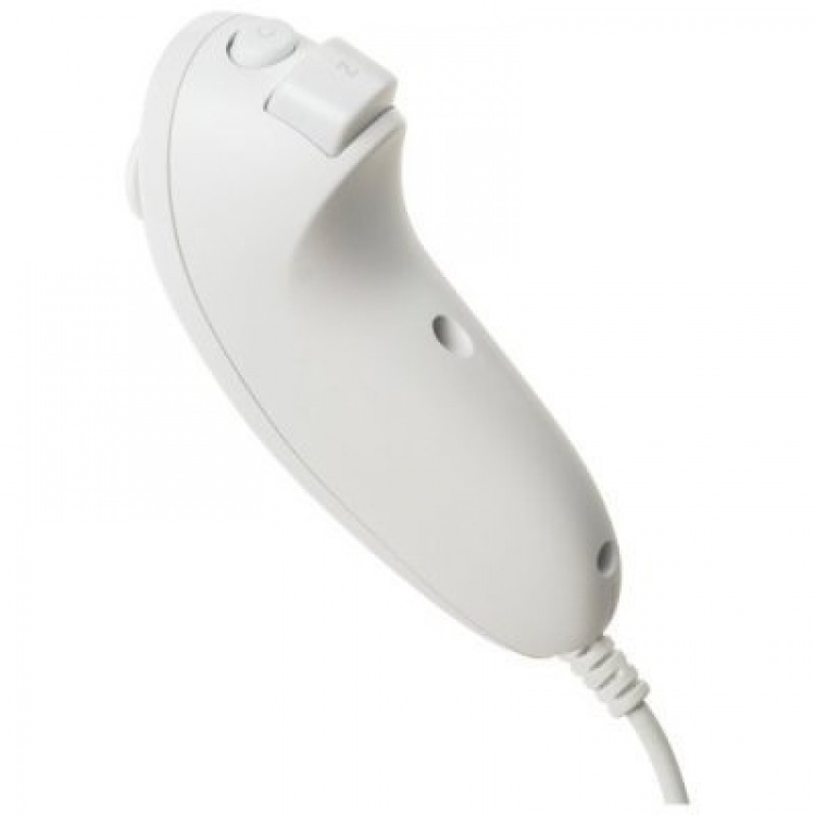 Nunchuk for Wii og Wii U (hvit)