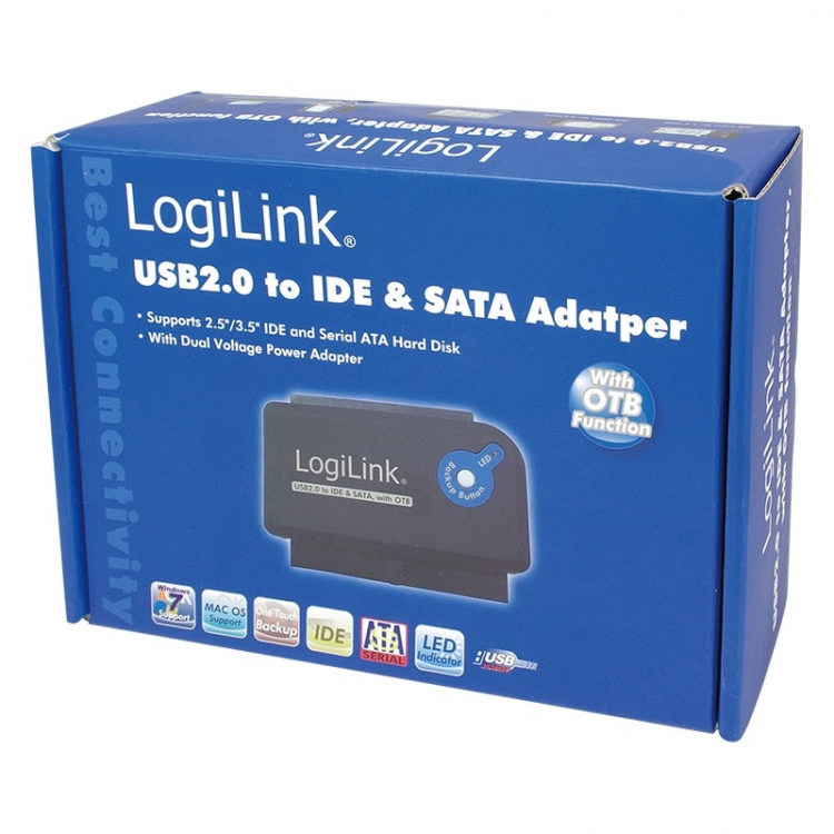 LogiLink USB 2.0 -> SATA + IDE 3,5/3,2 LogiLink USB 2.0 -> SATA + IDE 3,5/3,2