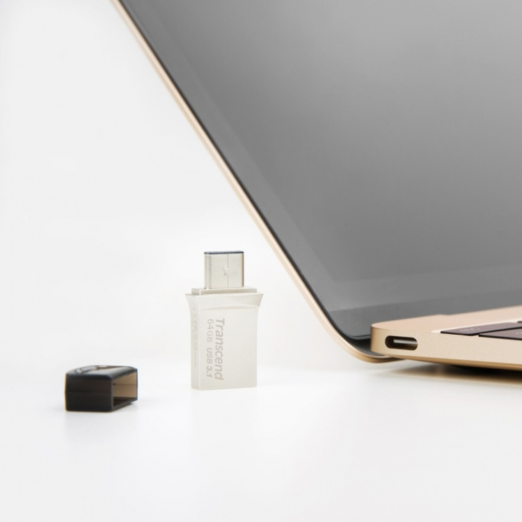 Transcend USB-minnepinne (USB3+Type-C) 32 GB Transcend USB-minnepinne (USB3+Type-C) 32 GB