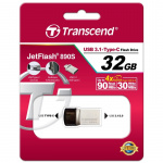 Transcend USB-minnepinne (USB3+Type-C) 32 GB Transcend USB-minnepinne (USB3+Type-C) 32 GB