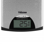 Tristar Kjøkkenvekt i rustfritt stål 5 kg Tristar Kjøkkenvekt i rustfritt stål 5 kg