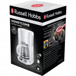 Russell Hobbs Kaffetrakter 27010-56 Honeycomb Hvit