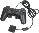 Håndkontroll for Playstation 2 (Svart)