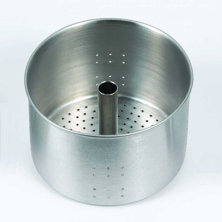 C3 Perkolator Design børstet rustfritt stål 6kp