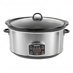Champion Slowcooker 6,5L 320W SC210 Rustfritt stål