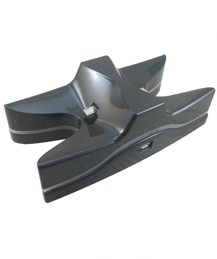 Dobbel ladestasjon for PS4-kontrollere