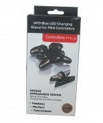 Dobbel ladestasjon for PS4-kontrollere