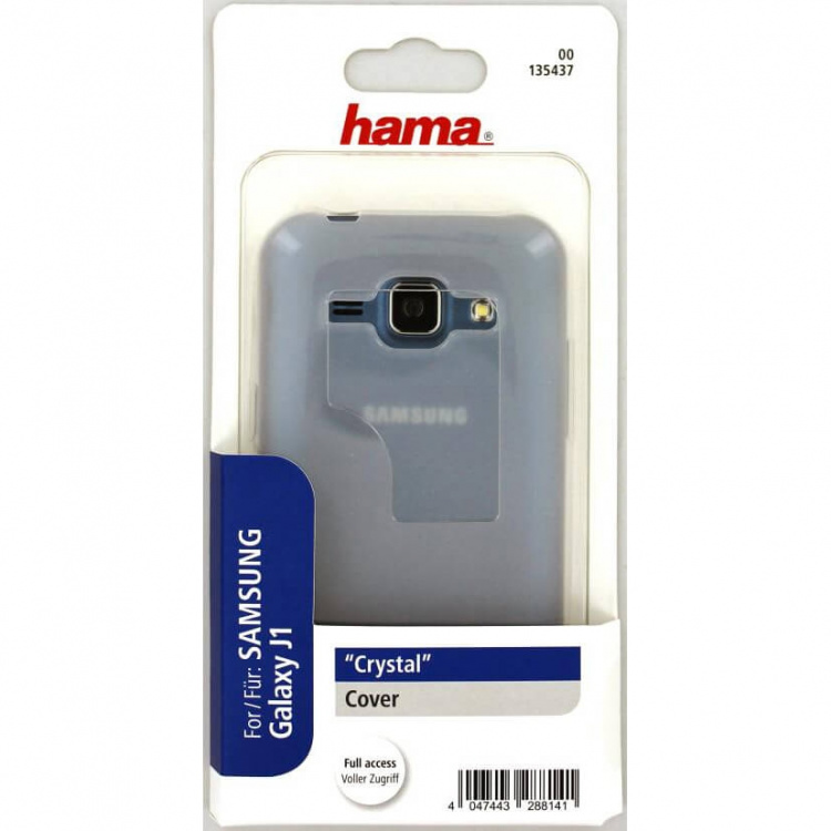 Hama Mobildeksel Transparent Crystal Samsung J1