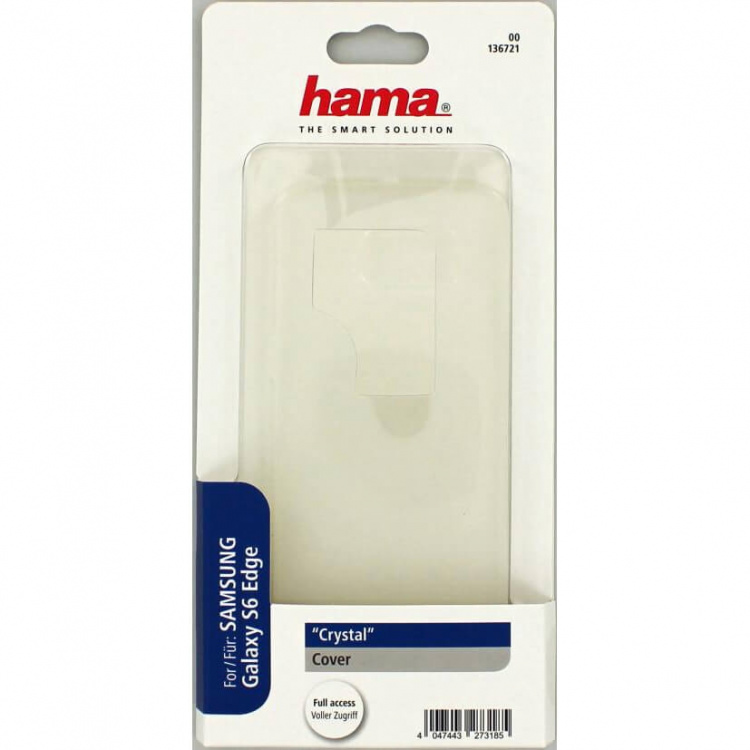 Hama Mobildeksel Transparent Crystal Samsung S6 Edge