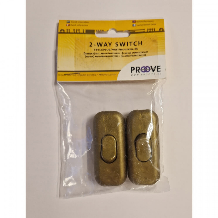 Proove trømsbryter bronsje /2