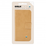 Golla AIR iPhone6/6S 4,7 Booklet Kreditkort Fudge G1728