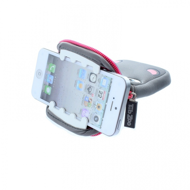 TABZOO Mobilveske Flodhest Grå Universal