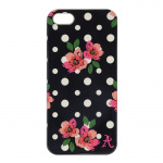 ACCESSORIZE Lommebokveske iPhone 5/5s/SE Polka Svart