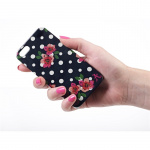 ACCESSORIZE Lommebokveske iPhone 5/5s/SE Polka Svart